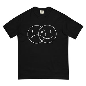 Sketched Face2Face Black T-Shirt