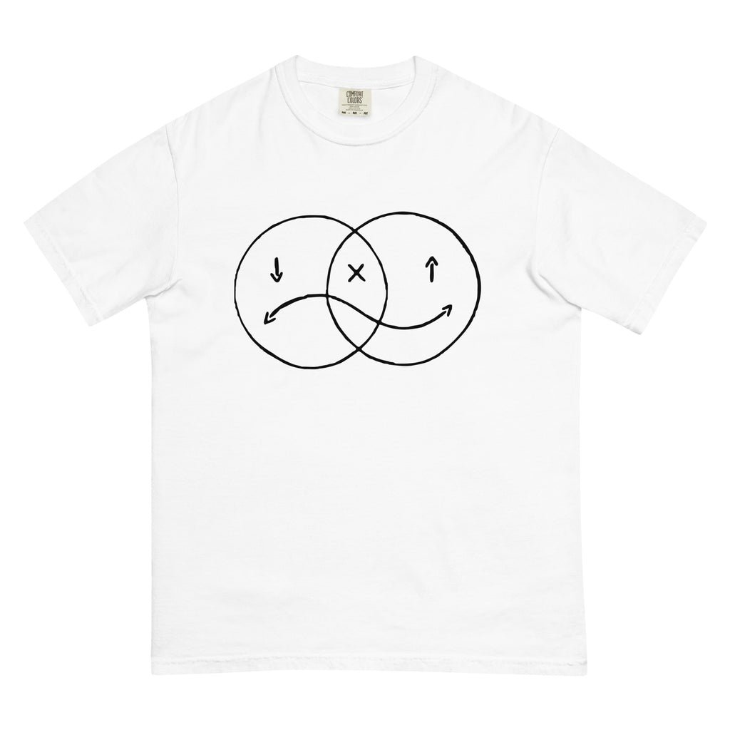 Sketched Face2Face White T-Shirt