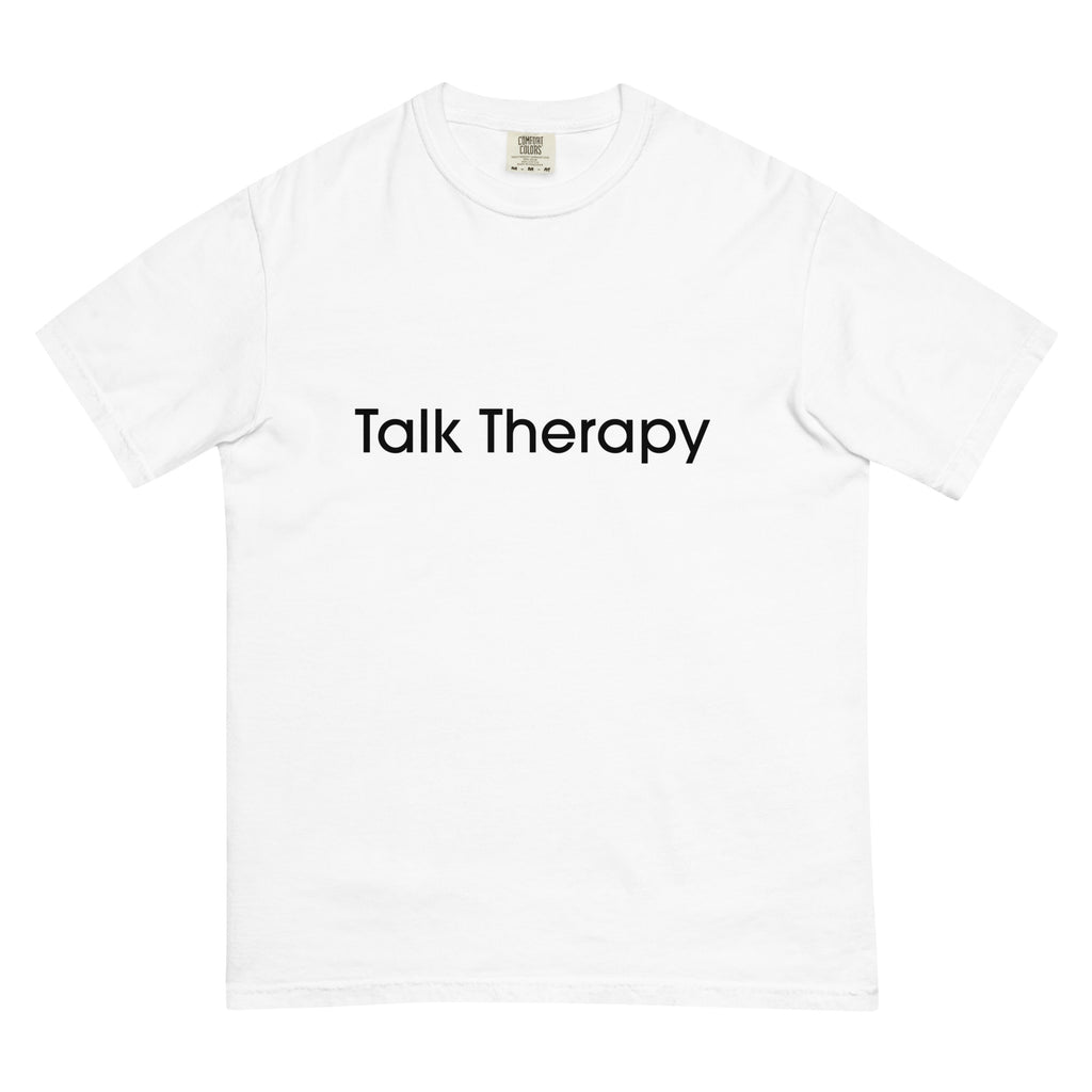 Talk Therapy White T-Shirt