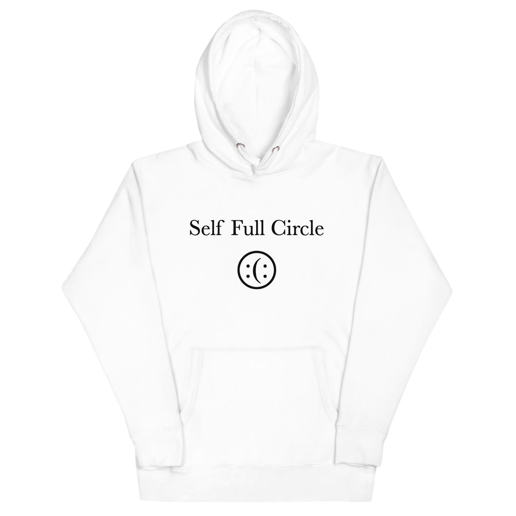 Self Full Circle White Hoodie